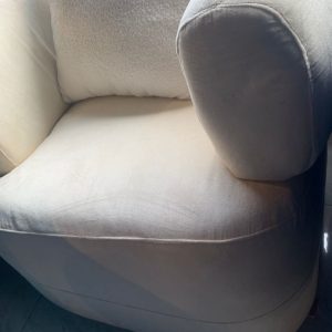 Accent chairs made with high quality boucle fabric