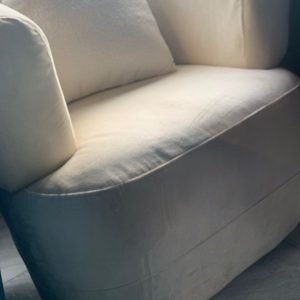 Accent chairs made with high quality boucle fabric