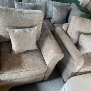 Executive Accent Chairs feature sleek wooden legs