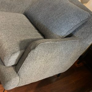 Dark grey accent chairs