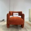 Burnt orange accent chair