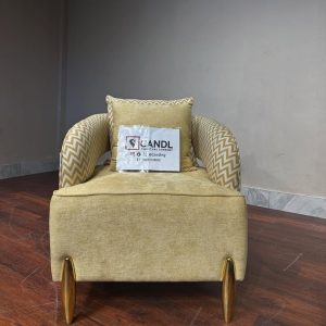 Two-tone accent chair