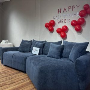 Exclusive four-seater sofa