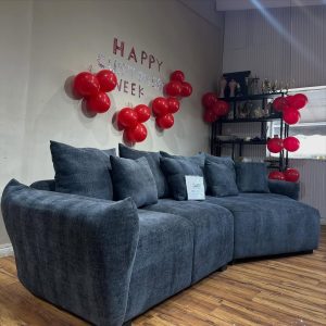 Exclusive four-seater sofa