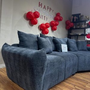 Exclusive four-seater sofa