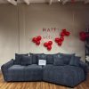 Exclusive four-seater sofa