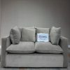 2-seater grey sofa