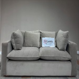 2-seater grey sofa