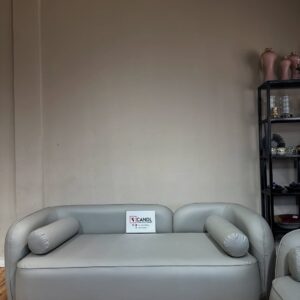 3 & 2-seater set made with leather