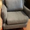 Dark grey accent chairs